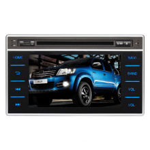 Ajuste de 2DIN coches reproductor de DVD para Toyota Hilux 2016 con Radio Bluetooth TV estéreo sistema de navegación GPS